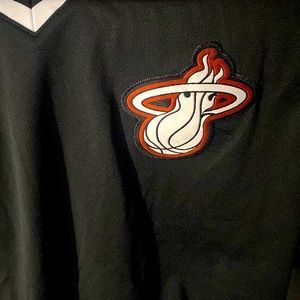 Miami heat large baseball jersey